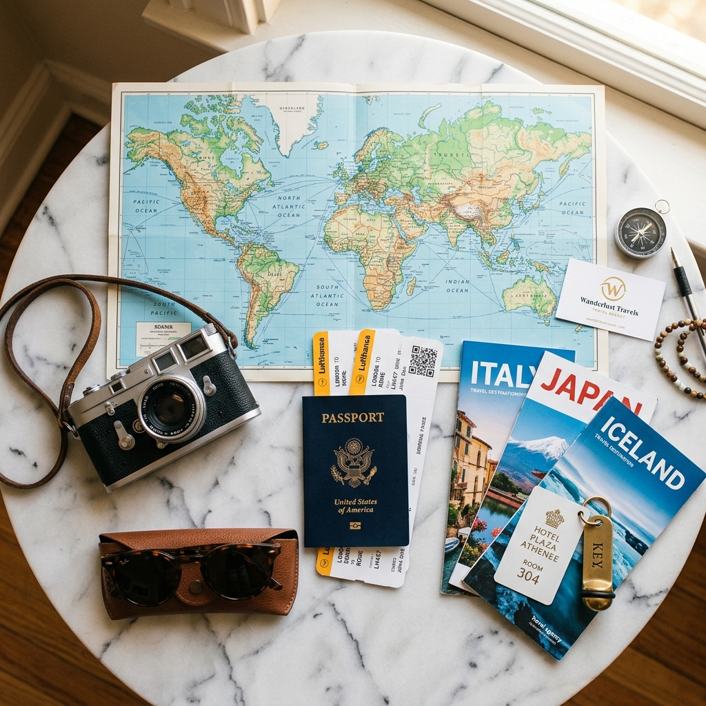 Serviços de viagem